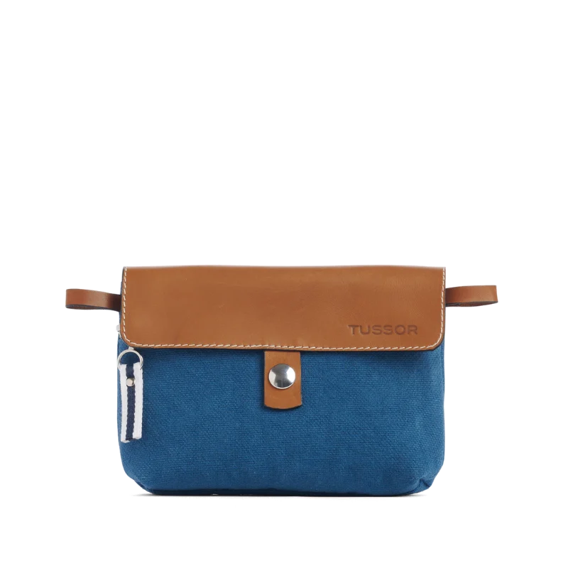Pochette Mobile Bleu canard