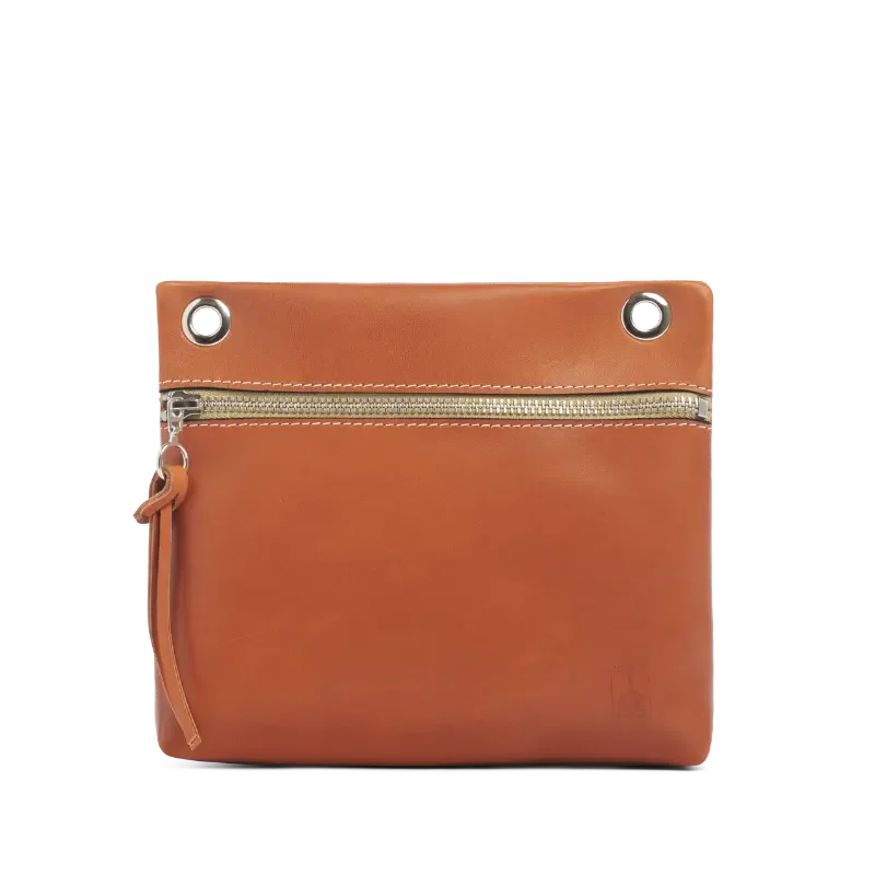 Pochette Yole Cuir gold