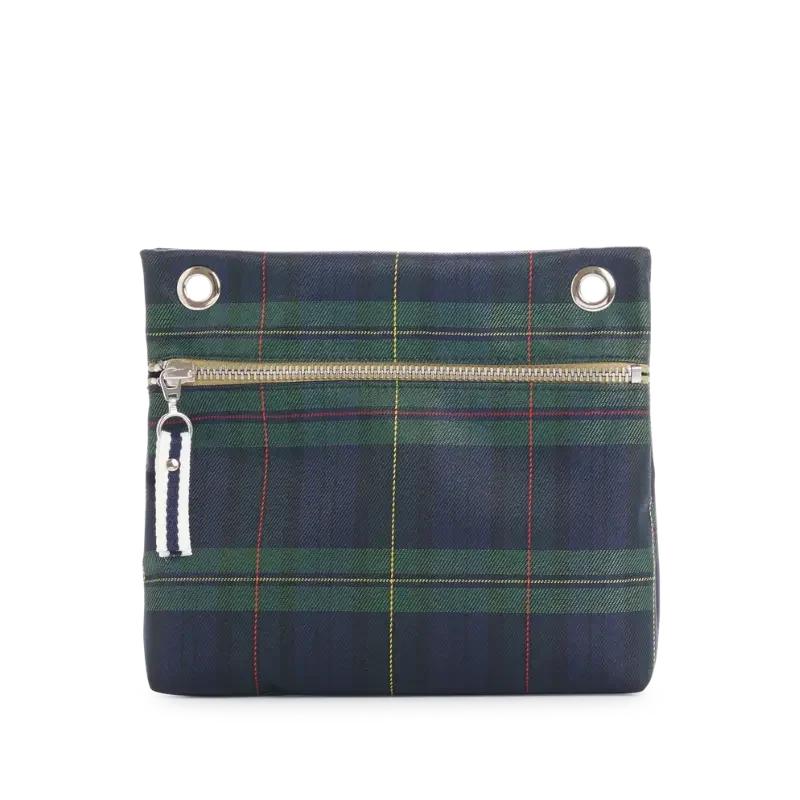 Pochette Yole Ecossais marine