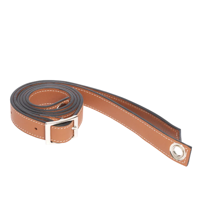 Sangle en cuir gold
