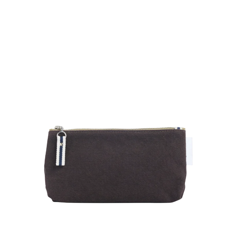 Trousse toile médium Chocolat