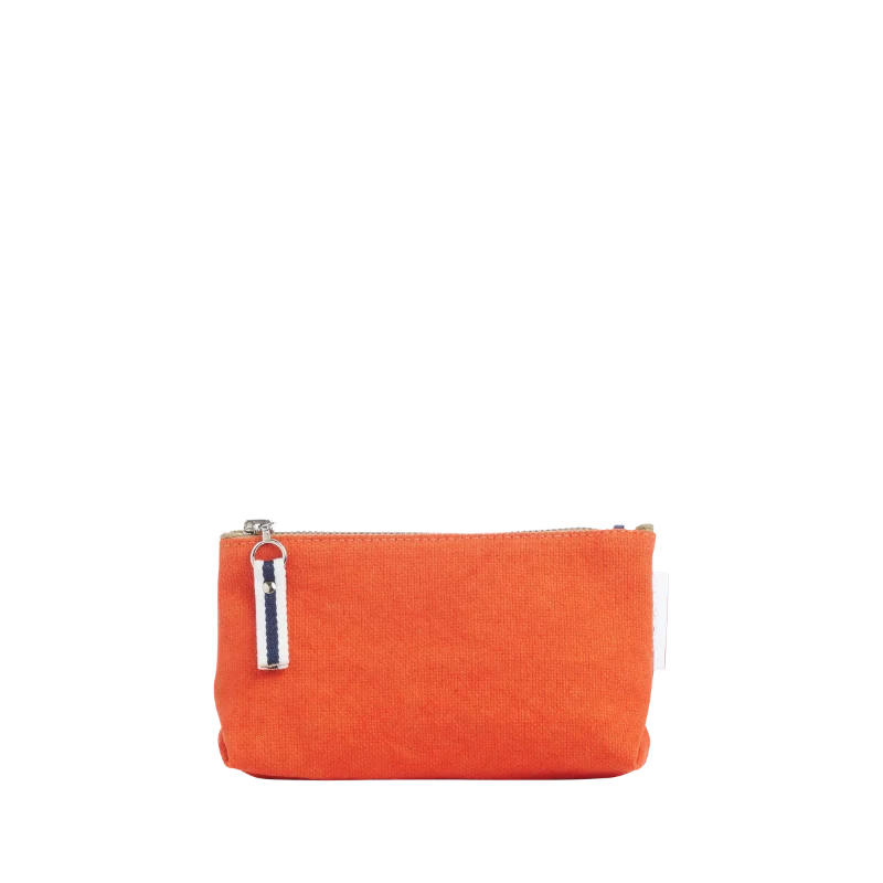 Trousse toile small corail