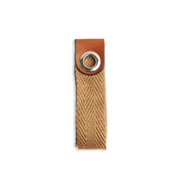 sangle fine colorée et cuir gold avec oeillets