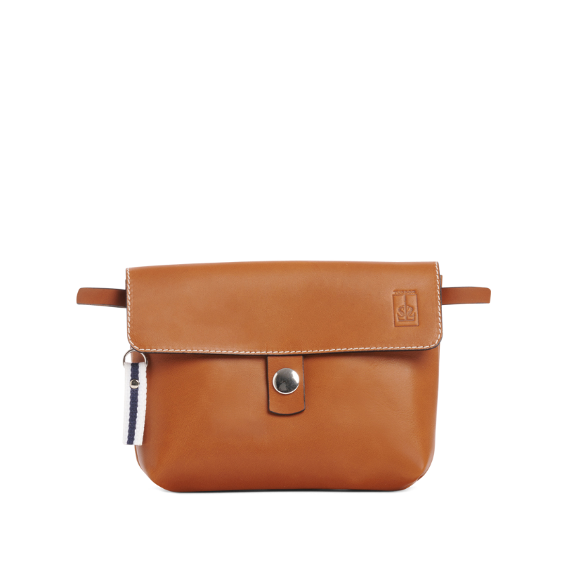 image de Pochette Mobile Cuir gold
