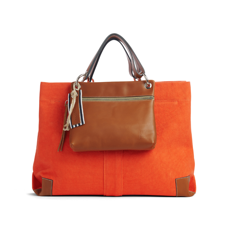 Working Corail & Yole cuir gold
